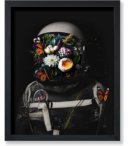 Amazon.com: Nicebleed: Garden Delights - Fantasy Poster (Astronaut
